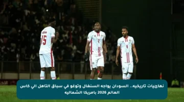نهائيات تاريخية.. السودان يواجه السنغال وتوغو في سباق التأهل إلى كأس العالم 2026 بأمريكا الشمالية